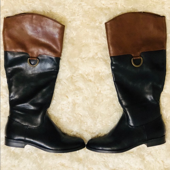 Cherokee Shoes - CHEROKEE black and brown boots 👢